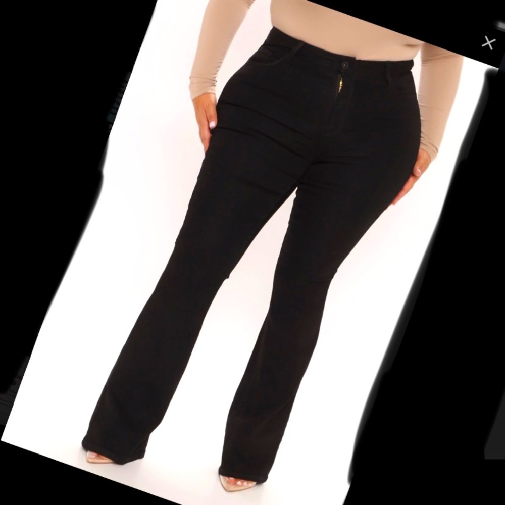 Black Flair Jeans